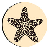 Starfish Mandala Wax Seal Stamps