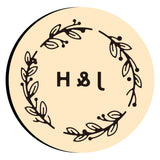 Letter J and H Wax Seal Stamps