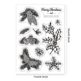 Craspire Pine Cones, Wolf Bones Silicone Stamp Seal for Card Making Decoration and DIY Scrapbooking