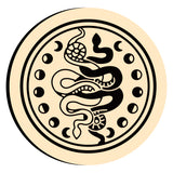 Moon and Snake-2 Wax Seal Stamps
