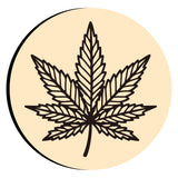 Marijuana Leaf Wax Seal Stamps