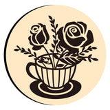 Cup Flower Wax Seal Stamps