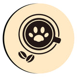 Cat's Claw Coffee Wax Seal Stamps