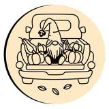 Pumpkin Car Gnome Elf Wax Seal Stamps