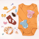 CRASPIRE Onesie, Newborn Carbon Steel Cutting Dies Stencils, for DIY Scrapbooking/Photo Album, Decorative Embossing DIY Paper Card