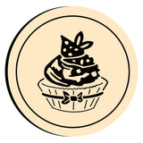 Bow Cupcake Wax Seal Stamps