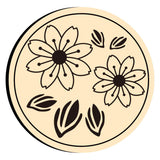 Flowers and Leaves Wax Seal Stamps