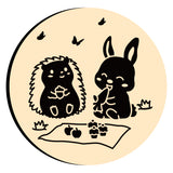 Rabbit Hedgehog Wax Seal Stamps