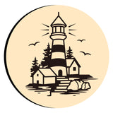 Lighthouse House Wax Seal Stamps