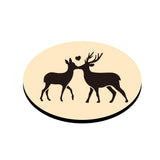 Valentine Deer Oval Wax Seal Stamps