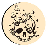 Skull Mushroom Wax Seal Stamps