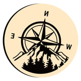 Compass Mountain Wax Seal Stamps