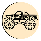 Monster Truck Wax Seal Stamps