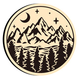 Forest Mountain Lake Wax Seal Stamps