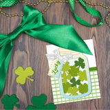 CRASPIRE Clover Jar, St Patrick's Day Carbon Steel Cutting Dies Stencils, for DIY Scrapbooking/Photo Album, Decorative Embossing DIY Paper Card