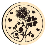 Four Leaf Clover Wax Seal Stamps