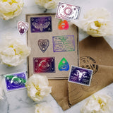 Craspire PVC Stamps, for DIY Scrapbooking, Photo Album Decorative, Cards Making, Stamp Sheets, Film Frame, Mixed Patterns, 21x14.8x0.3cm