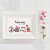 CRASPIRE Garden Tools Carbon Steel Cutting Dies Stencils, for DIY Scrapbooking/Photo Album, Decorative Embossing DIY Paper Card