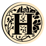 Letter H Wax Seal Stamps