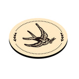 Swallow Oval Wax Seal Stamps