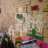 Craspire Motorcycle Travel Vehicle Blessings Clear Silicone Stamp Seal for Card Making Decoration and DIY Scrapbooking