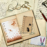 Craspire Planner, Sticky Note Clear Silicone Stamp Seal for Card Making Decoration and DIY Scrapbooking