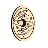 Moon Divination Oval Wax Seal Stamps