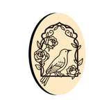 Nightingale Rose Oval Wax Seal Stamps