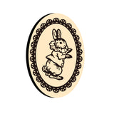 Dream Bunny Oval Wax Seal Stamps