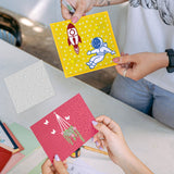 CRASPIRE Star Leopard Embossed Board Carbon Steel Cutting Dies Stencils, for DIY Scrapbooking/Photo Album, Decorative Embossing DIY Paper Card