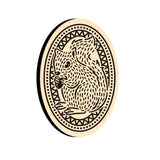 Squirrel Oval Wax Seal Stamps