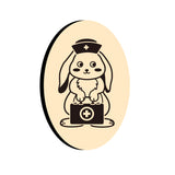 Doctor Rabbit Oval Wax Seal Stamps