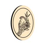 Bird Oval Wax Seal Stamps