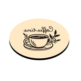 Coffee Oval Wax Seal Stamps