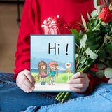 Craspire Friends, Fashion, Greetings Clear Silicone Stamp Seal for Card Making Decoration and DIY Scrapbooking