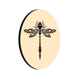 Dragonfly Oval Wax Seal Stamps