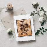 CRASPIRE Vintage Flowers, Butterflies, Words Clear Stamps Seal for Card Making Decoration and DIY Scrapbooking