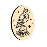 Owl Skull Book Star Oval Wax Seal Stamps
