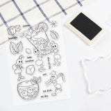 Craspire Ants, Ice Drink, Summer Clear Silicone Stamp Seal for Card Making Decoration and DIY Scrapbooking