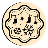 Christmas Snowflakes Wax Seal Stamps