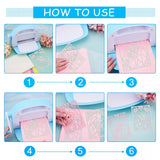 CRASPIRE Nativity, Angel, Frame, Stars, Pattern Carbon Steel Cutting Dies Stencils, for DIY Scrapbooking/Photo Album, Decorative Embossing DIY Paper Card