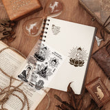 Craspire Custom PVC Plastic Clear Stamps, for DIY Scrapbooking, Photo Album Decorative, Cards Making, Buddha Pattern, 160x110x3mm