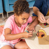 CRASPIRE Turkey, Thanksgiving Carbon Steel Cutting Dies Stencils, for DIY Scrapbooking/Photo Album, Decorative Embossing DIY Paper Card