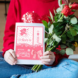 Craspire Valentine's Day Cupid, Hearts, Roses Clear Silicone Stamp Seal for Card Making Decoration and DIY Scrapbooking