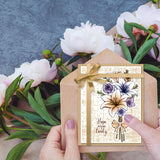 Craspire Linen Background Clear Silicone Stamp Seal for Card Making Decoration and DIY Scrapbooking