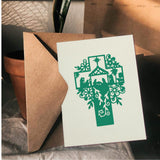 CRASPIRE Jesus, Easter Carbon Steel Cutting Dies Stencils, for DIY Scrapbooking/Photo Album, Decorative Embossing DIY Paper Card