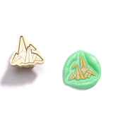 Thousand Paper Cranes Pattern Shaped Wax Seal Stamps
