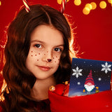 CRASPIRE Santa Claus, Christmas Tree, Christmas Wreath, Stick Pond, Gingerbread Man Carbon Steel Cutting Dies Stencils, for DIY Scrapbooking/Photo Album, Decorative Embossing DIY Paper Card