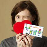 Craspire Layered Drink, Wine Clear Stamps Silicone Stamp Seal for Card Making Decoration and DIY Scrapbooking