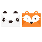 CRASPIRE Envelope, Panda, Fox, Festival Carbon Steel Cutting Dies Stencils, for DIY Scrapbooking/Photo Album, Decorative Embossing DIY Paper Card